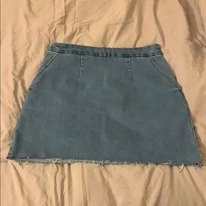 Jean skirt forever 21